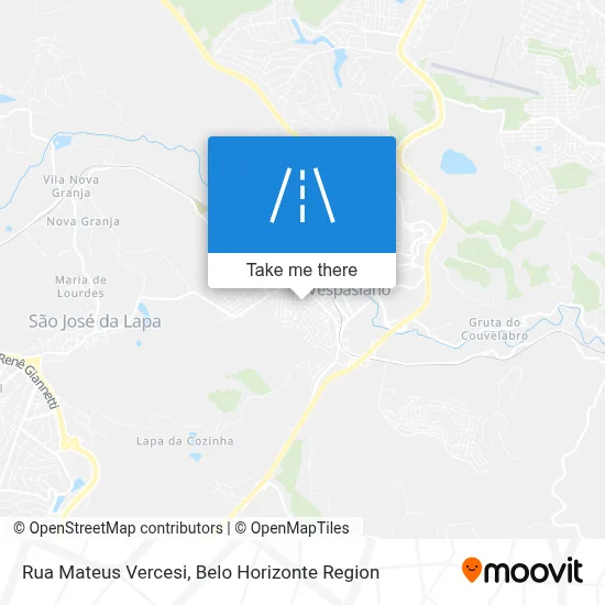 Rua Mateus Vercesi map