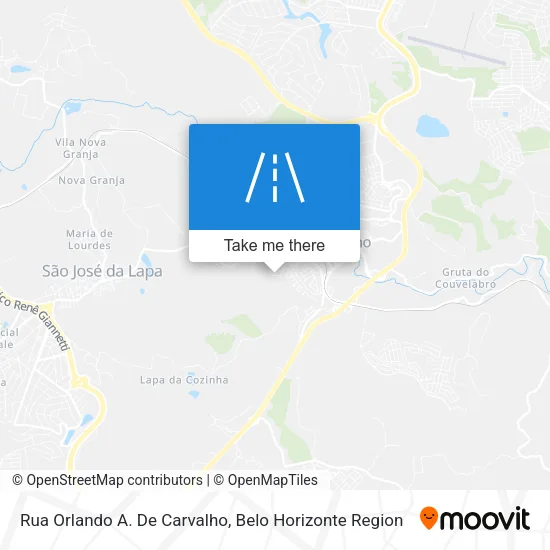 Rua Orlando A. De Carvalho map