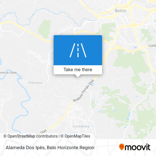 Alameda Dos Ipês map