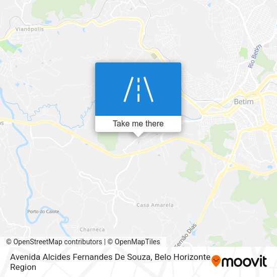 Avenida Alcides Fernandes De Souza map