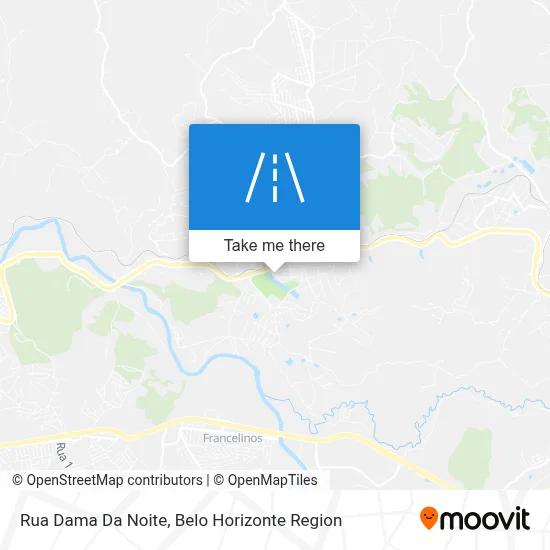 Rua Dama Da Noite map