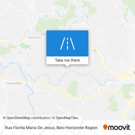 Rua Florita Maria De Jesus map