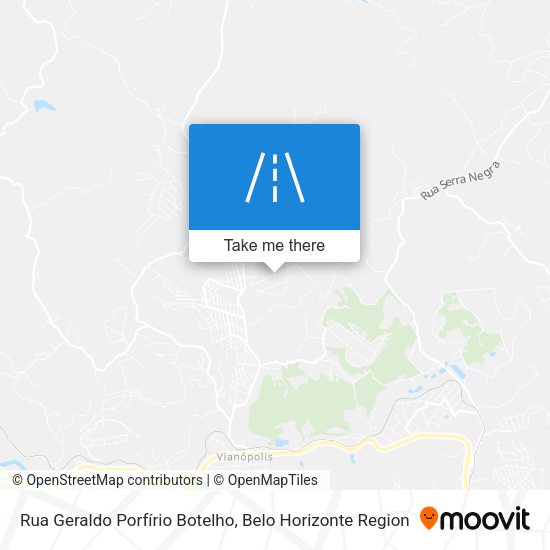 Rua Geraldo Porfírio Botelho map