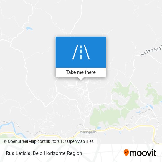 Rua Letícia map