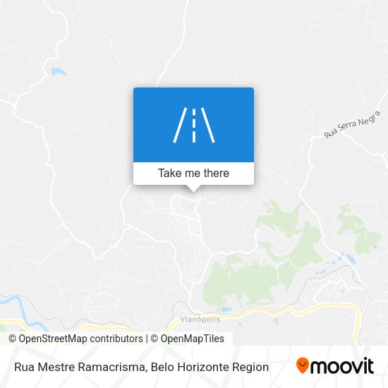 Rua Mestre Ramacrisma map