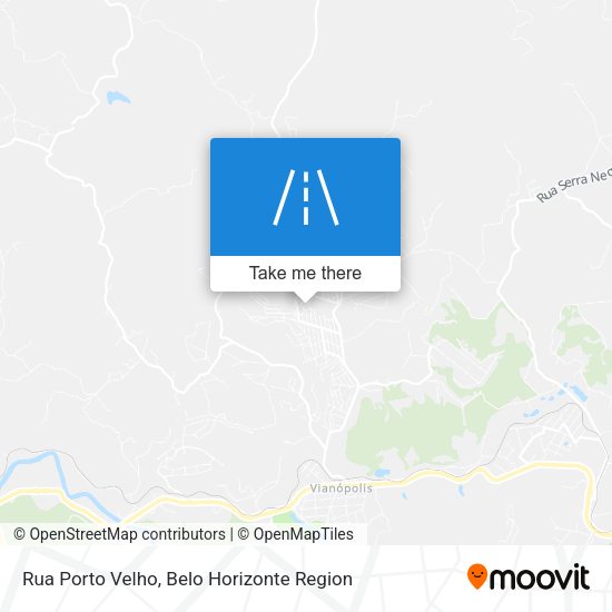 Rua Porto Velho map