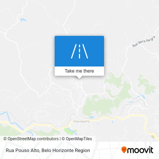 Rua Pouso Alto map