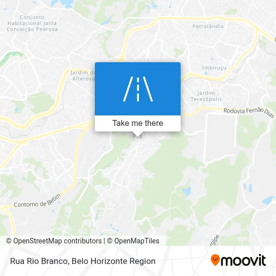 Rua Rio Branco map