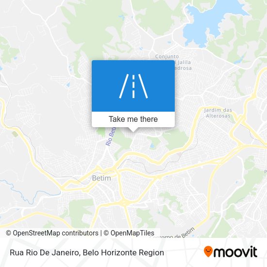 Rua Rio De Janeiro map