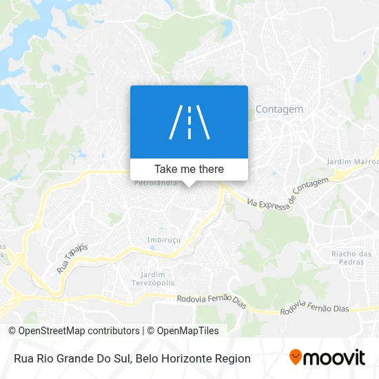 Rua Rio Grande Do Sul map