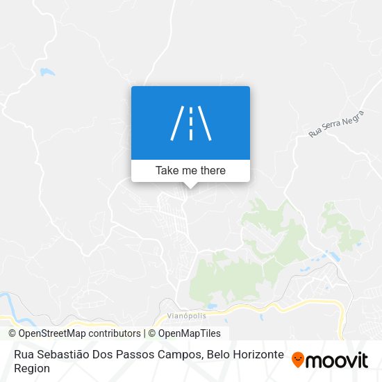Rua Sebastião Dos Passos Campos map