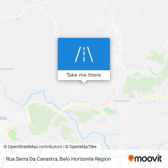 Rua Serra Da Canastra map
