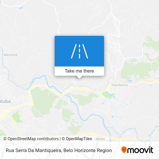 Rua Serra Da Mantiqueira map