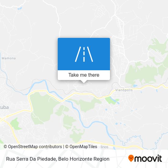Rua Serra Da Piedade map