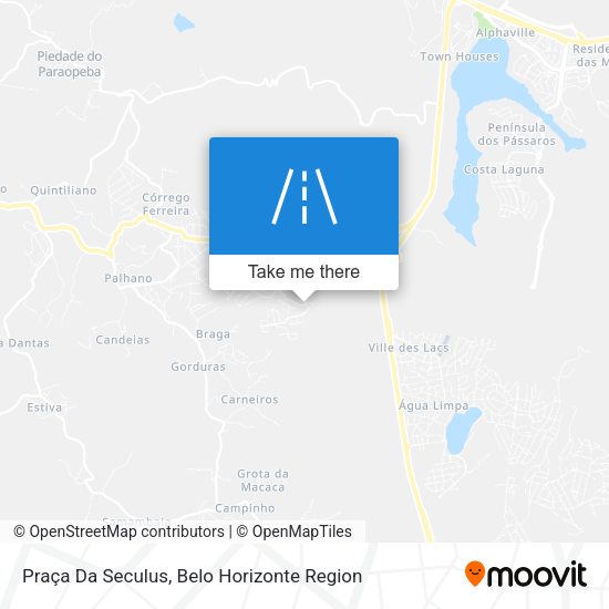 Praça Da Seculus map