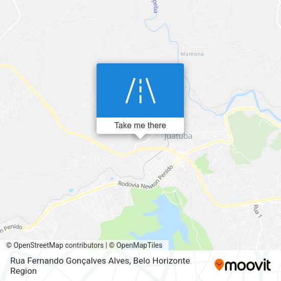 Rua Fernando Gonçalves Alves map