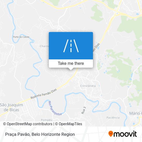 Praça Pavão map