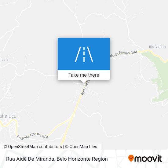 Rua Aidê De Miranda map