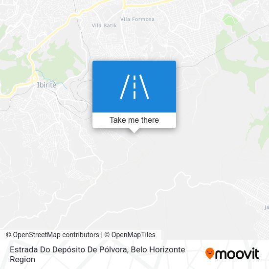 Estrada Do Depósito De Pólvora map