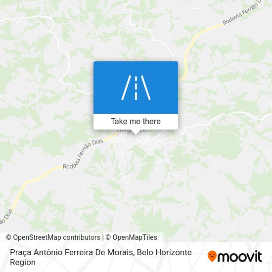 Praça Antônio Ferreira De Morais map