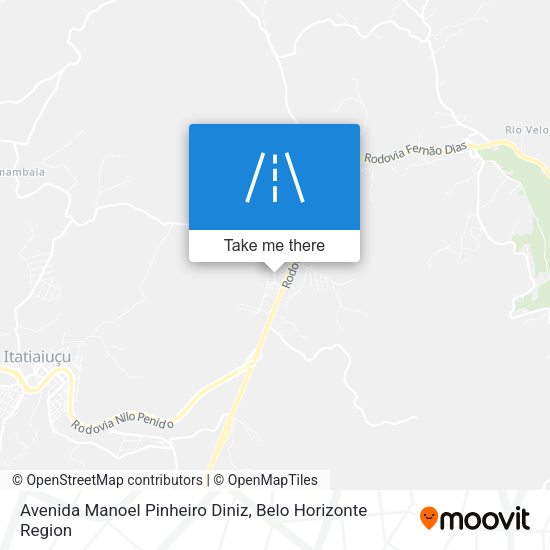 Avenida Manoel Pinheiro Diniz map