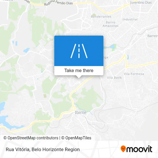 Rua Vitória map