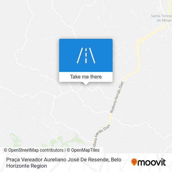Praça Vereador Aureliano José De Resende map