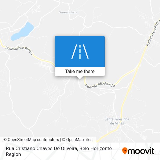 Rua Cristiano Chaves De Oliveira map