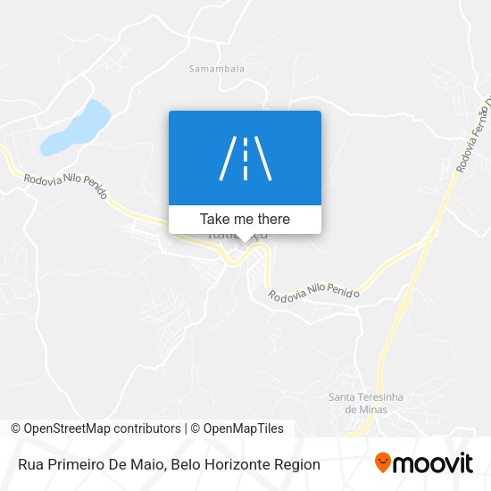 Rua Primeiro De Maio map