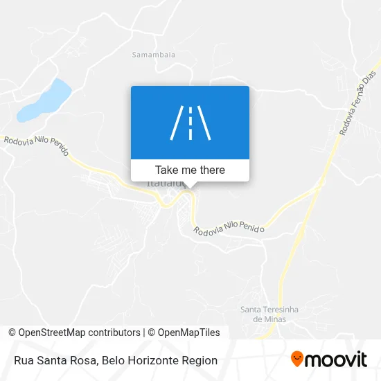 Rua Santa Rosa map
