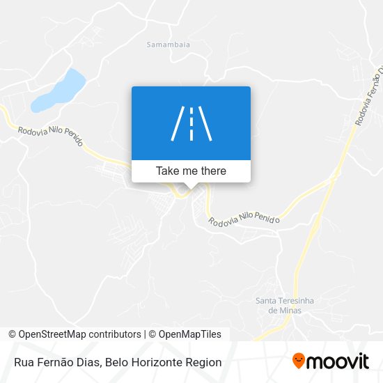 Rua Fernão Dias map