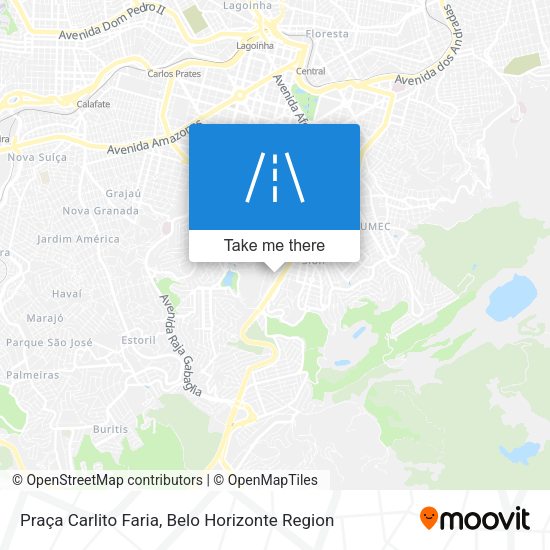 Praça Carlito Faria map