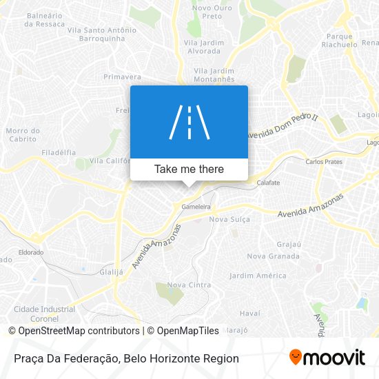 Praça Da Federação map