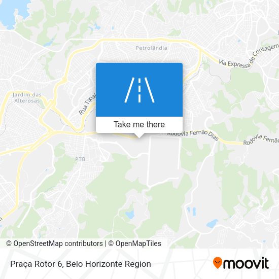 Praça Rotor 6 map