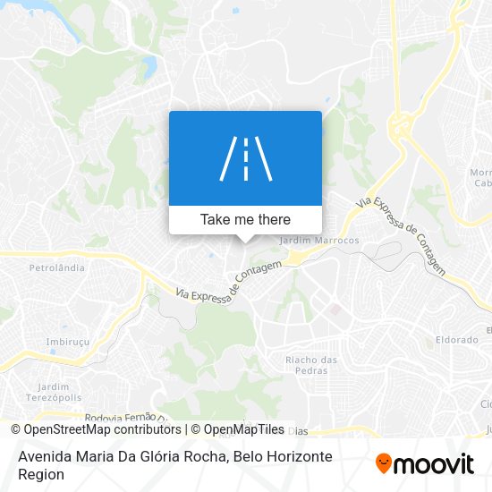 Avenida Maria Da Glória Rocha map