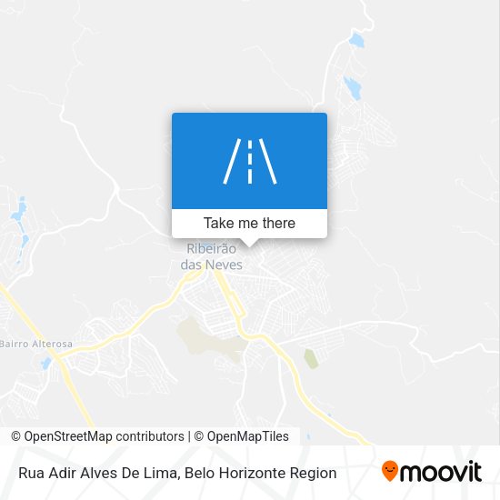 Rua Adir Alves De Lima map