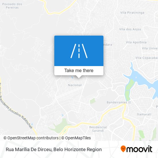 Rua Marília De Dirceu map