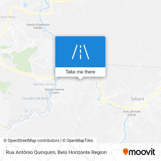 Rua Antônio Quinquim map