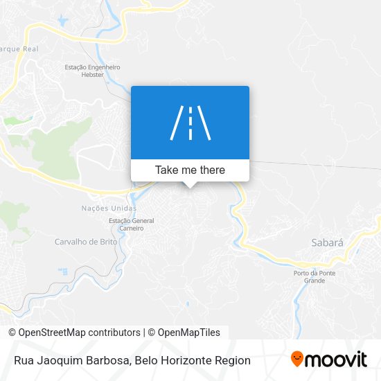 Rua Jaoquim Barbosa map