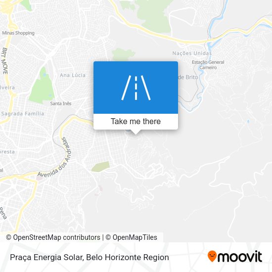 Praça Energia Solar map