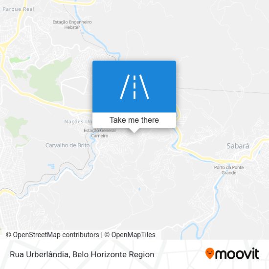 Rua Urberlândia map