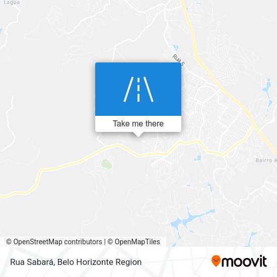 Rua Sabará map