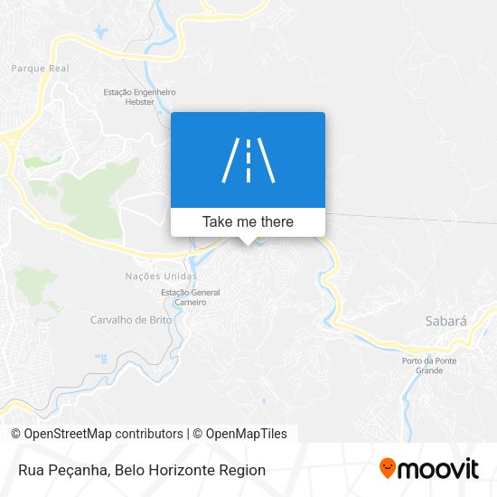 Rua Peçanha map