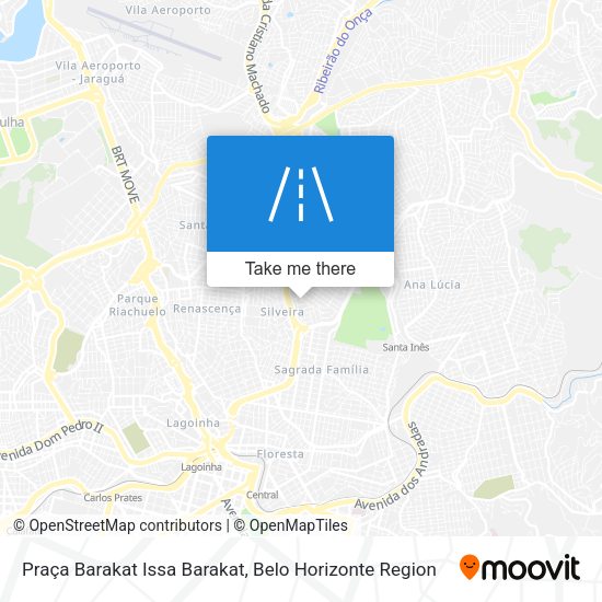 Praça Barakat Issa Barakat map