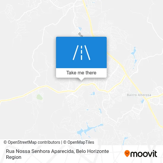Rua Nossa Senhora Aparecida map