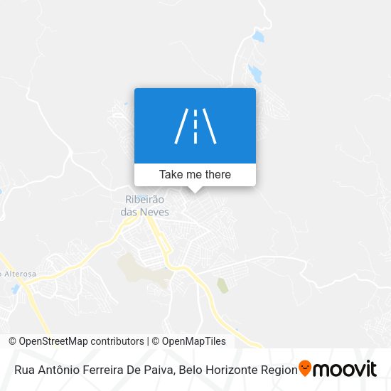 Rua Antônio Ferreira De Paiva map