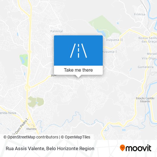 Rua Assis Valente map