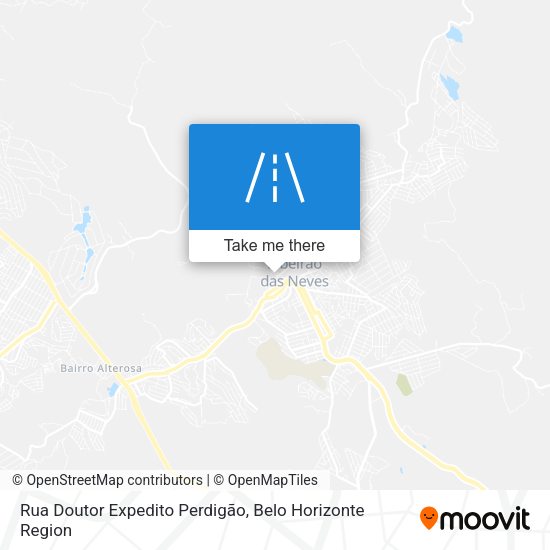 Rua Doutor Expedito Perdigão map