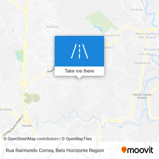 Rua Raimundo Correa map