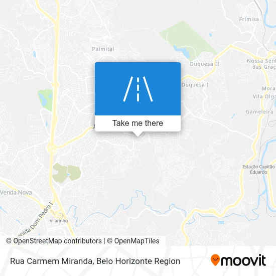 Rua Carmem Miranda map